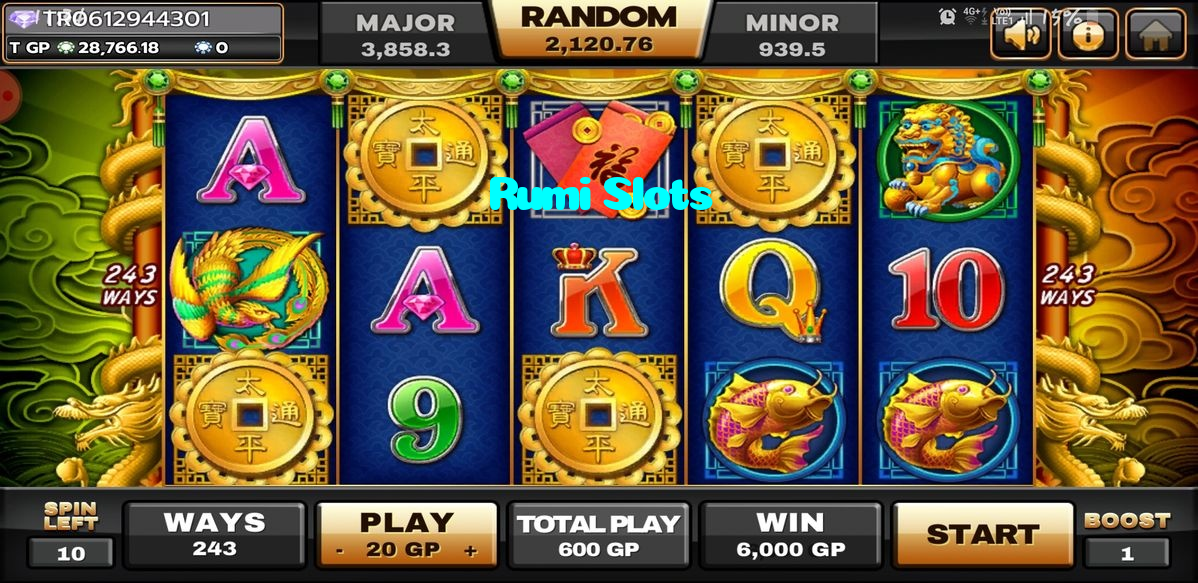available types of Rumi Slots bet including pre-match live express and system bets
