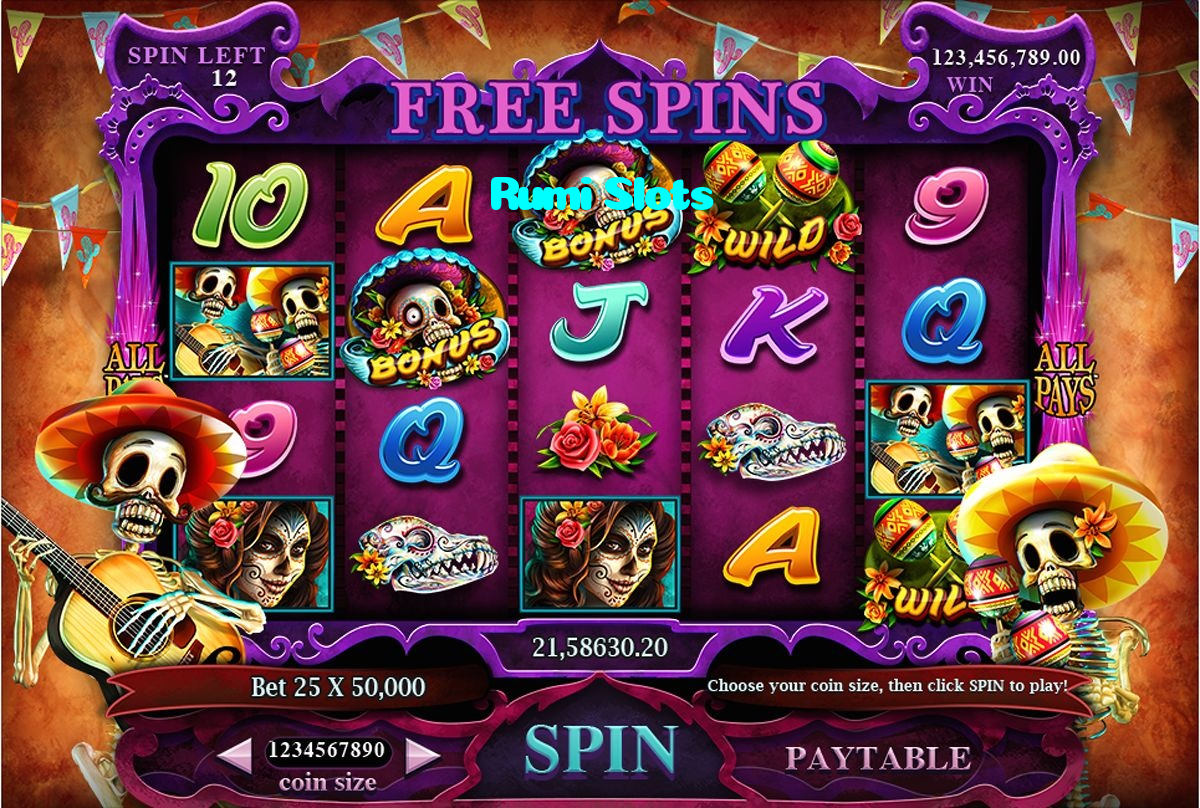 Rumi Slots casino presented on mobile device in Pakistan with slots and live games